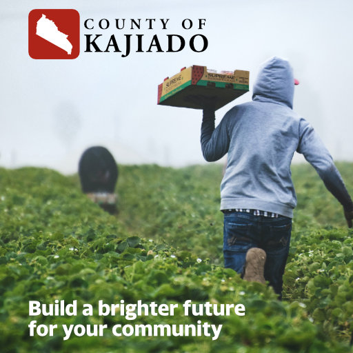 Kajiado County landscape showing economic activity